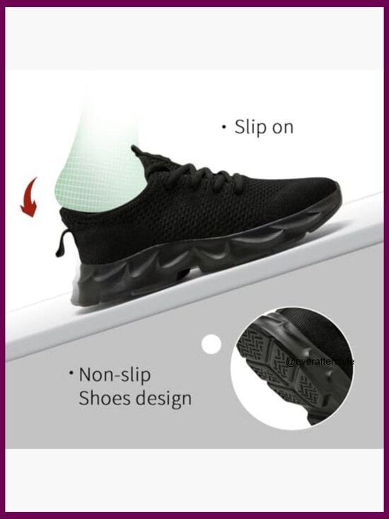 Men\'s Athletic Walking Shoes Slip On Non Slip Sneakers Lightweight main image 6